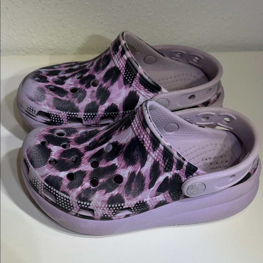 Crocs Kids Cutie Crush Platform Clog Sandal, Size 12